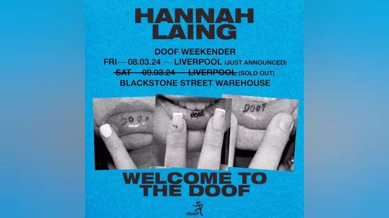 Hannah Laing Friday 8th March Liverpool (New Date Added) - Página frontal