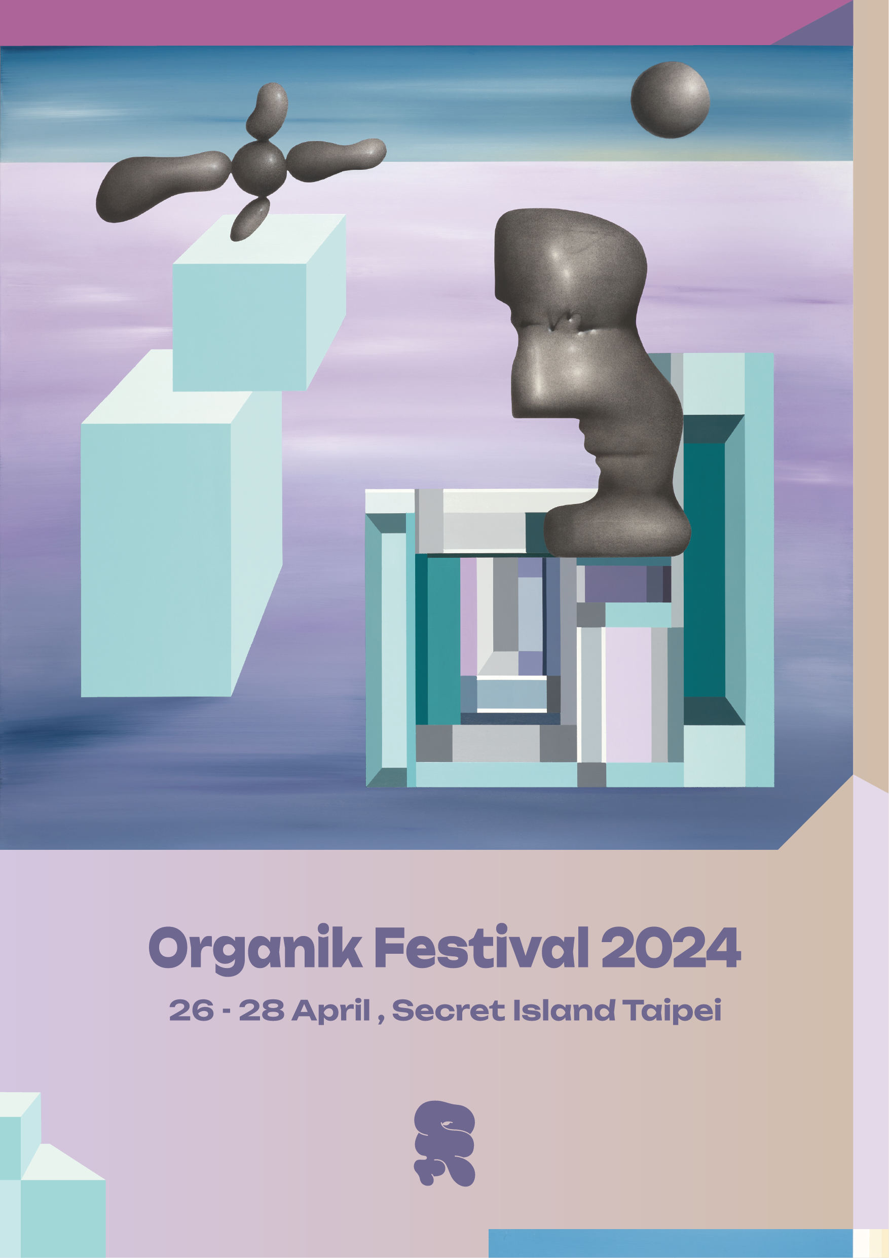 Organik Festival 2024 - フライヤー表