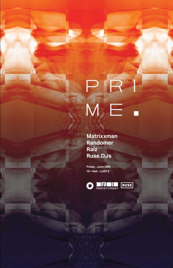 Prototype 057: Droid Prime - Matrixxman, Randomer, Raiz & Ruse DJs - Página frontal