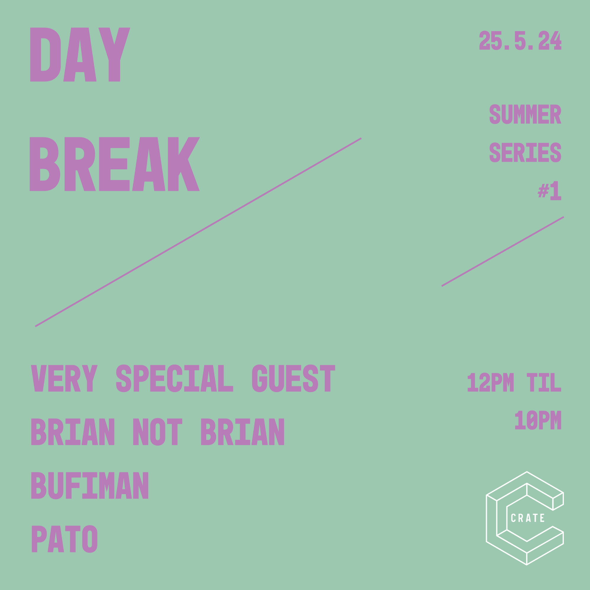Day Break / Very Special Guest, Brian Not Brian, Bufiman, Pato, Harri Pepper - Página frontal