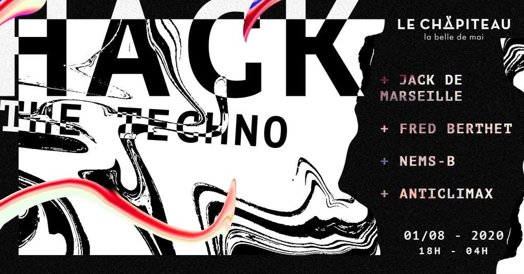 Hack The Techno - フライヤー表