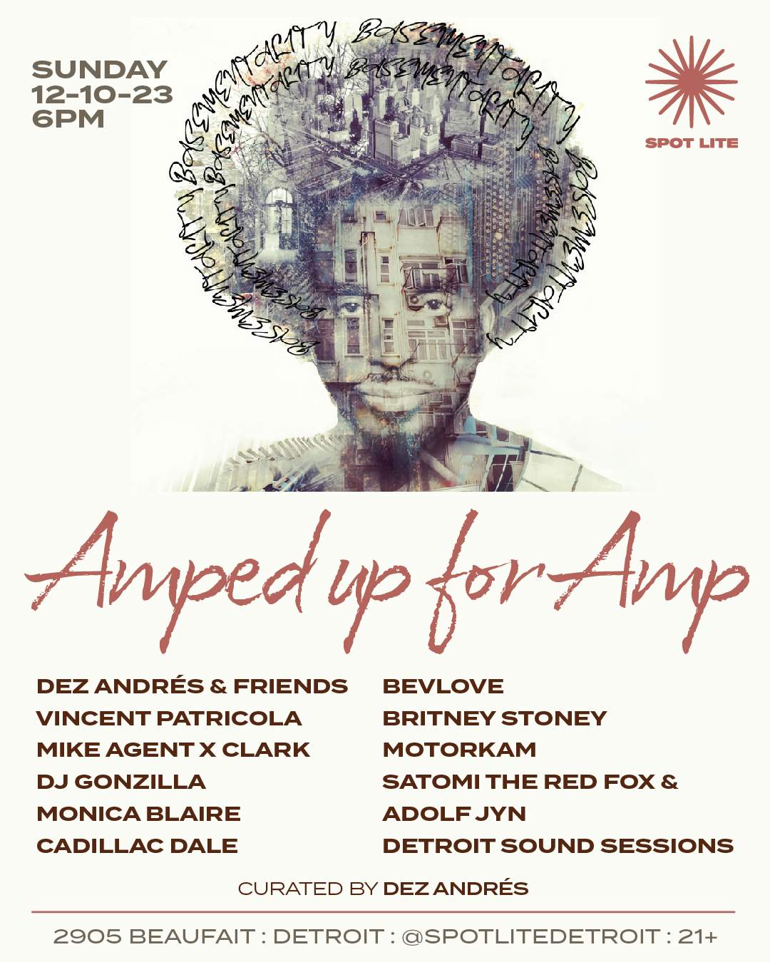 Amped up for Amp - Fundraising Event for Amp Fiddler - Página frontal