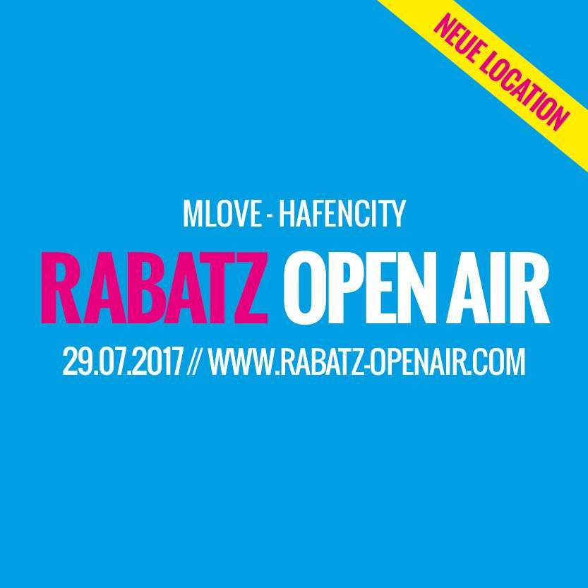 Rabatz Open Air - フライヤー表