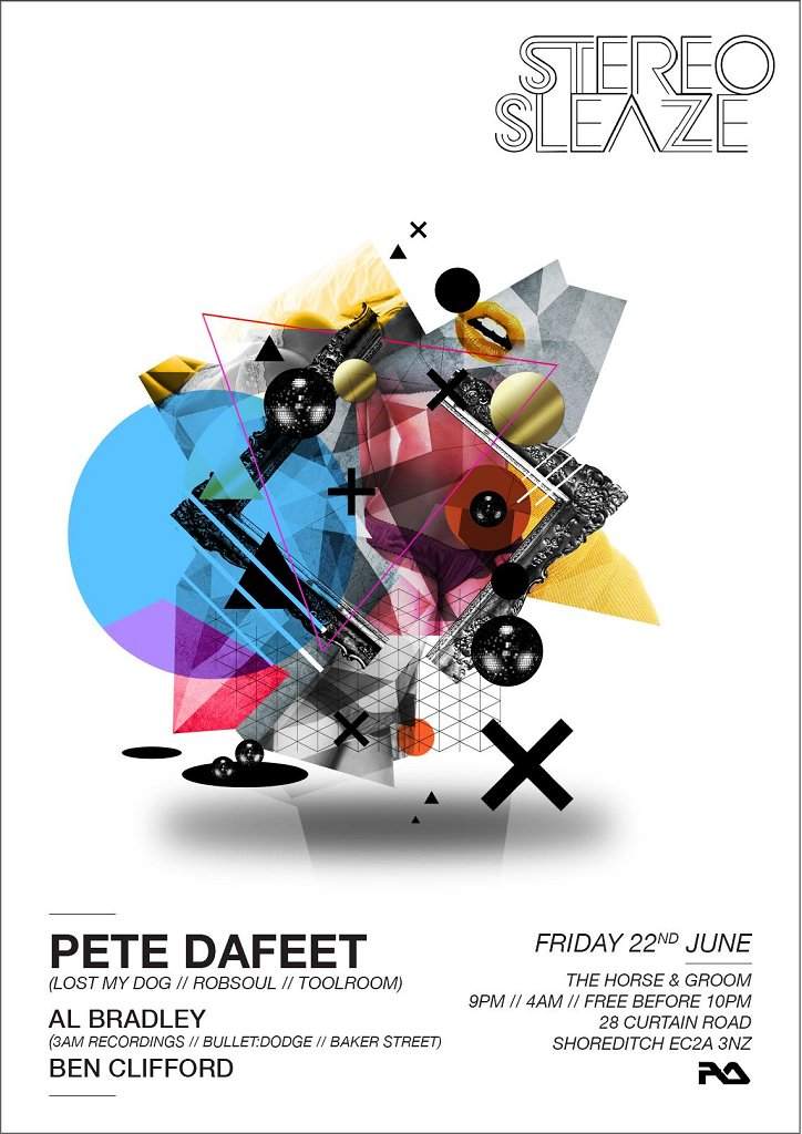 Stereo Sleaze presents Pete Dafeet - Página frontal