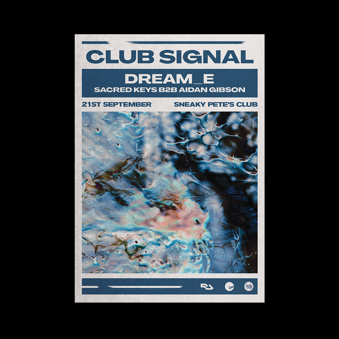 Club Signal: Dream_E - フライヤー表