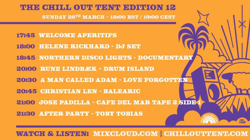 The Chill Out Tent - Edition 12 - Página frontal