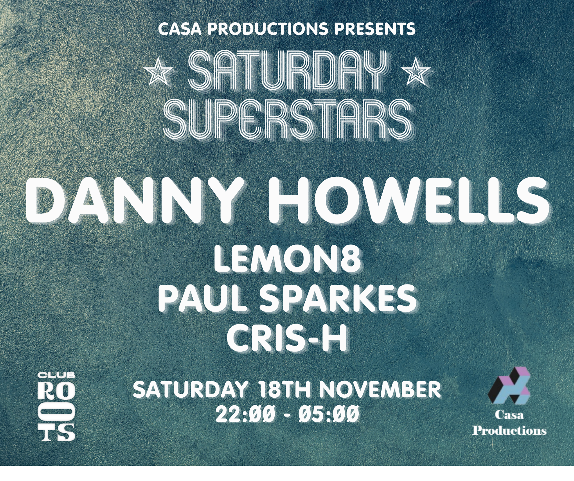 Saturday Superstars with Danny Howells - Página frontal
