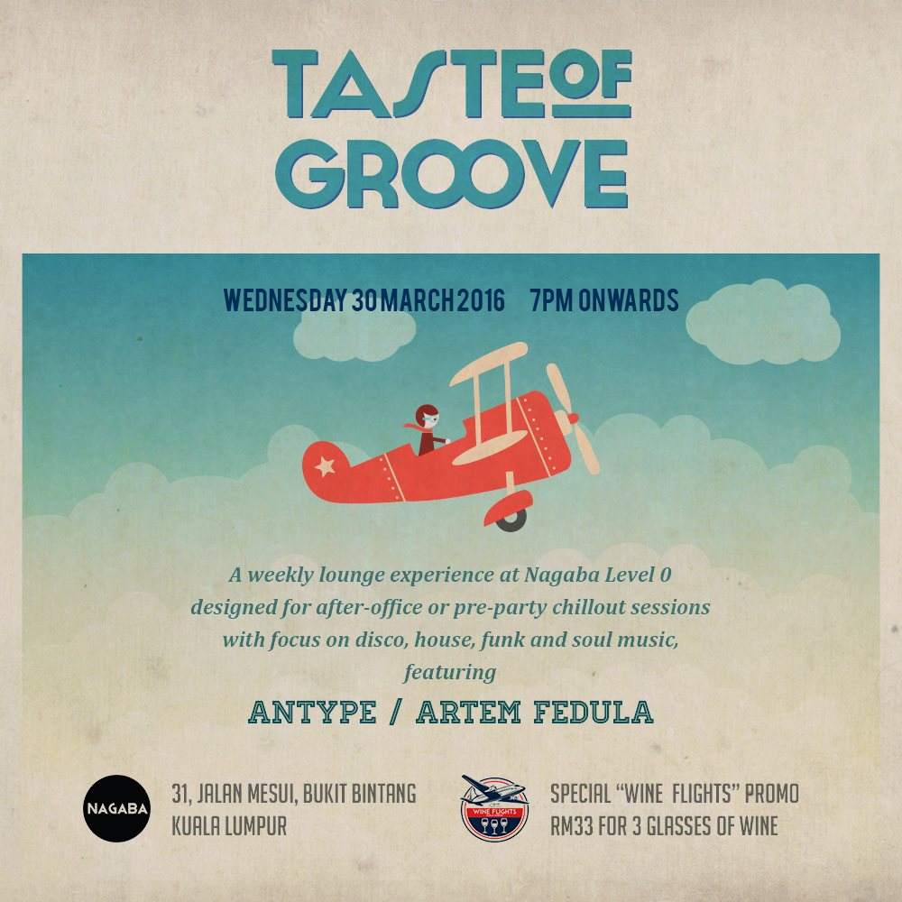 Taste Of Groove: Take Off - Página frontal