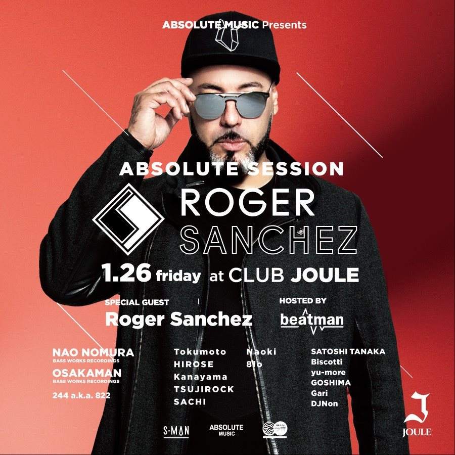 Absolute Music presents - Absolute Session with Roger Sanchez - Página frontal