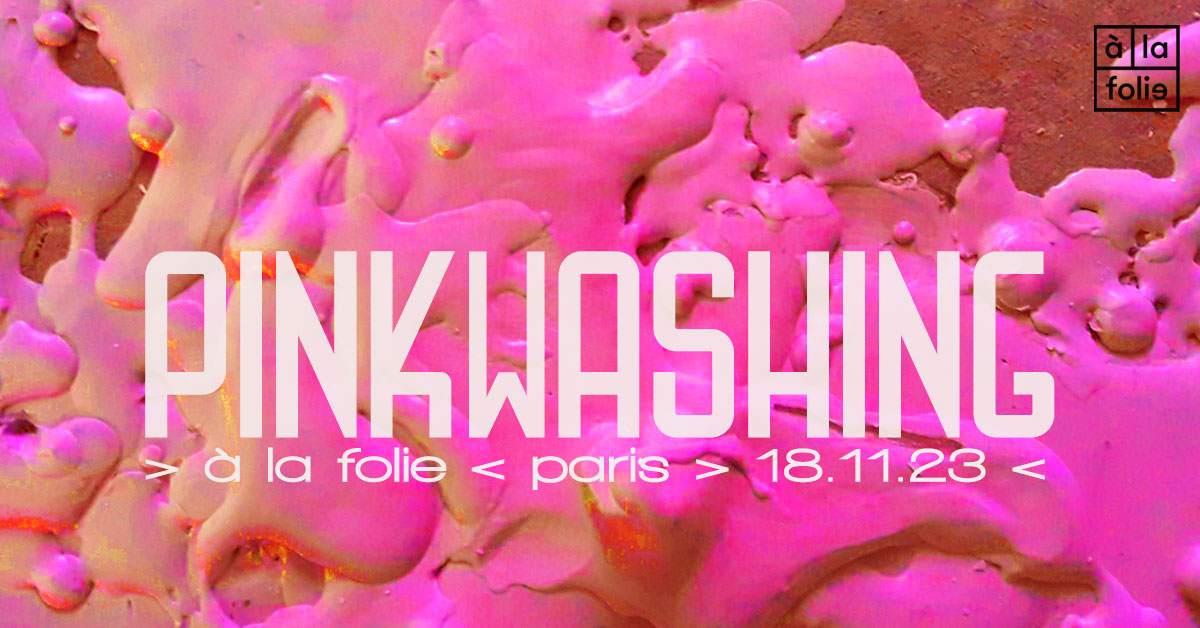 Pink Washing - Queer Party - Metasepia - フライヤー表