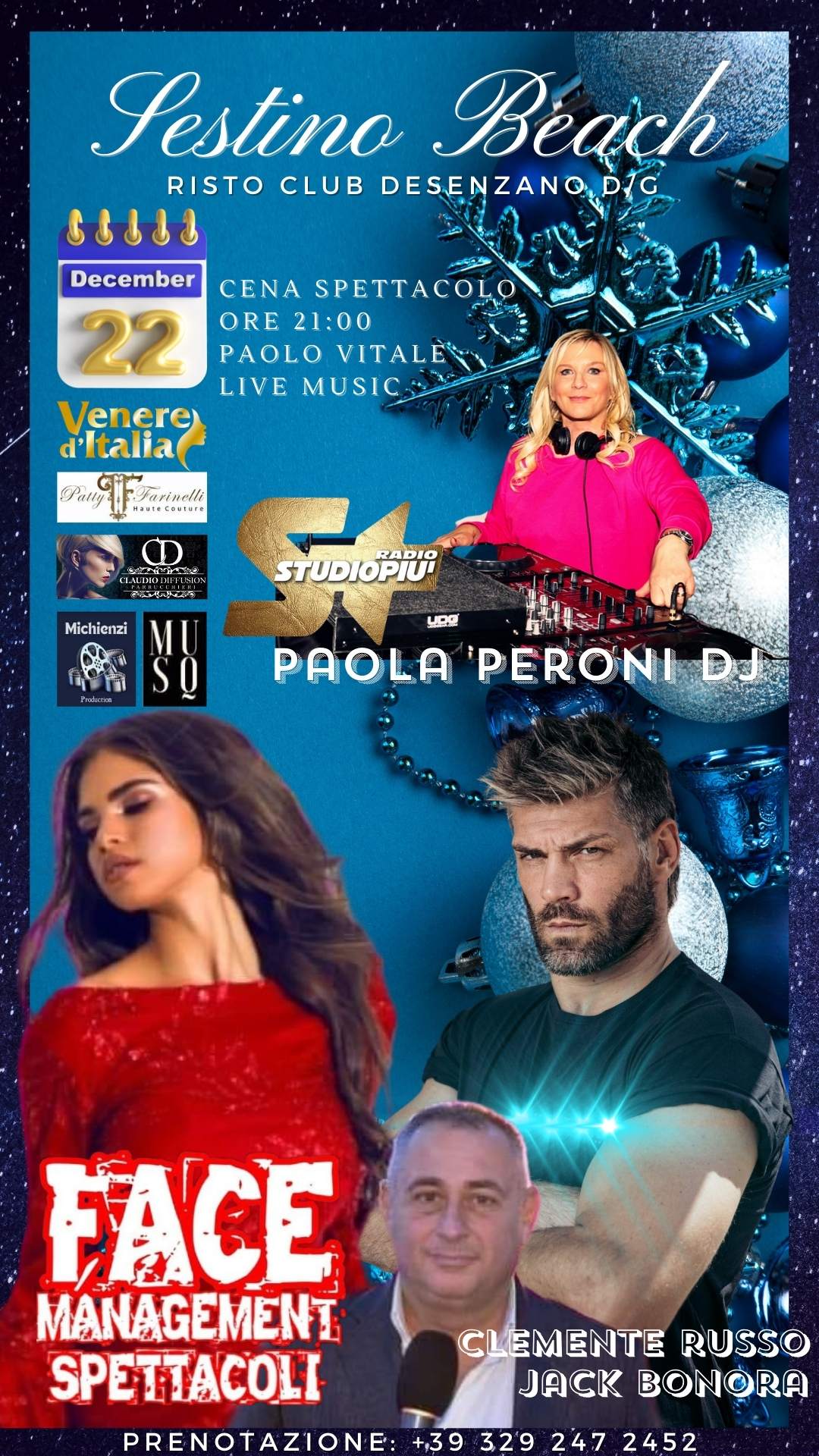 Paola Peroni Live Dj Set - VIP Guests - Página frontal