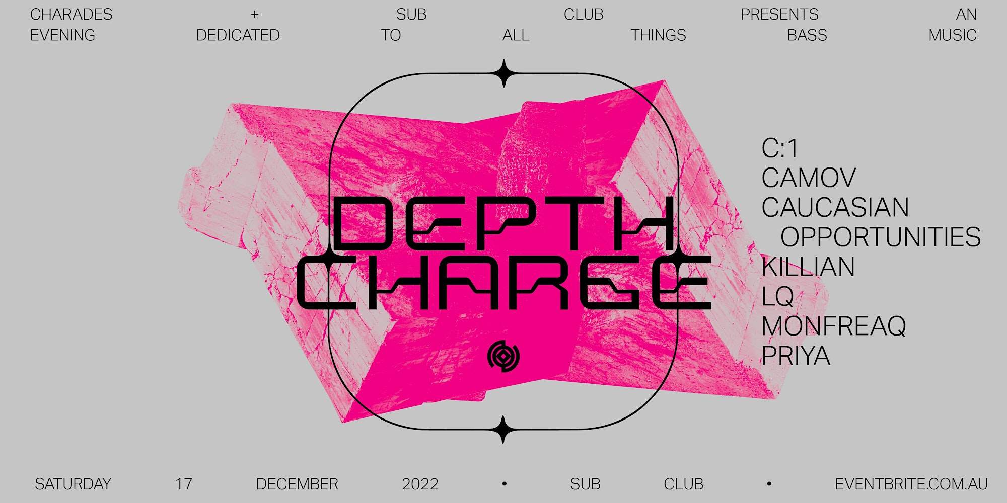 DEPTH CHARGE at Sub Club Melbourne, Melbourne