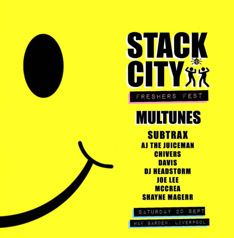 Stack City: Multunes at WaV, Liverpool