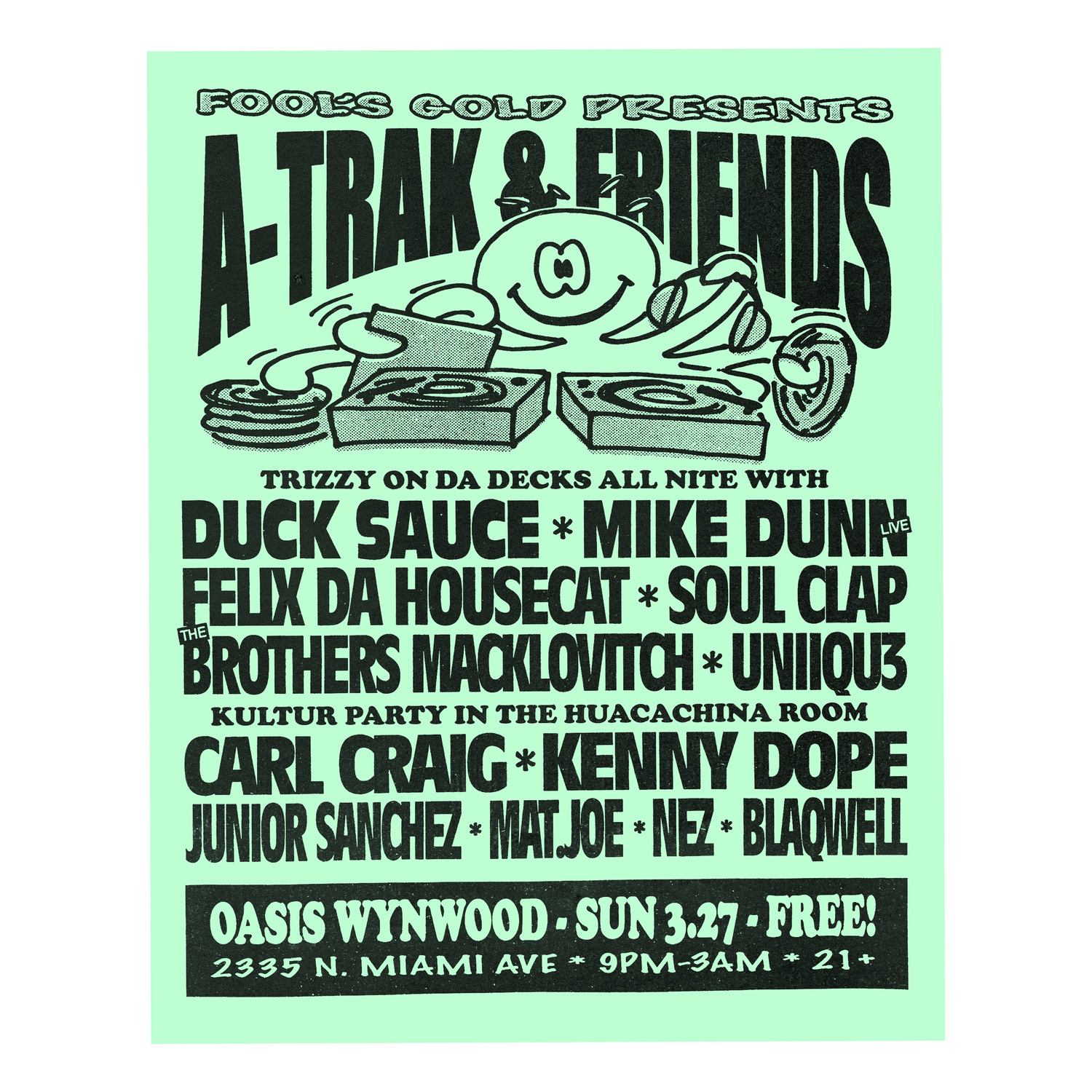 A-Trak & Friends - Página frontal