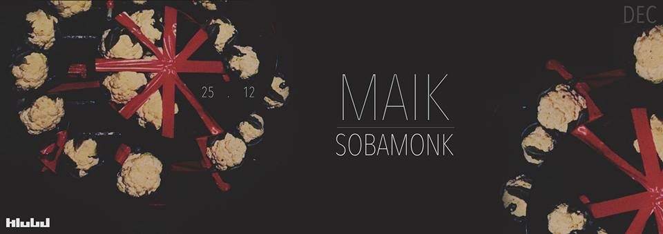 Klubd 11: Maik, Sobamonk - フライヤー表