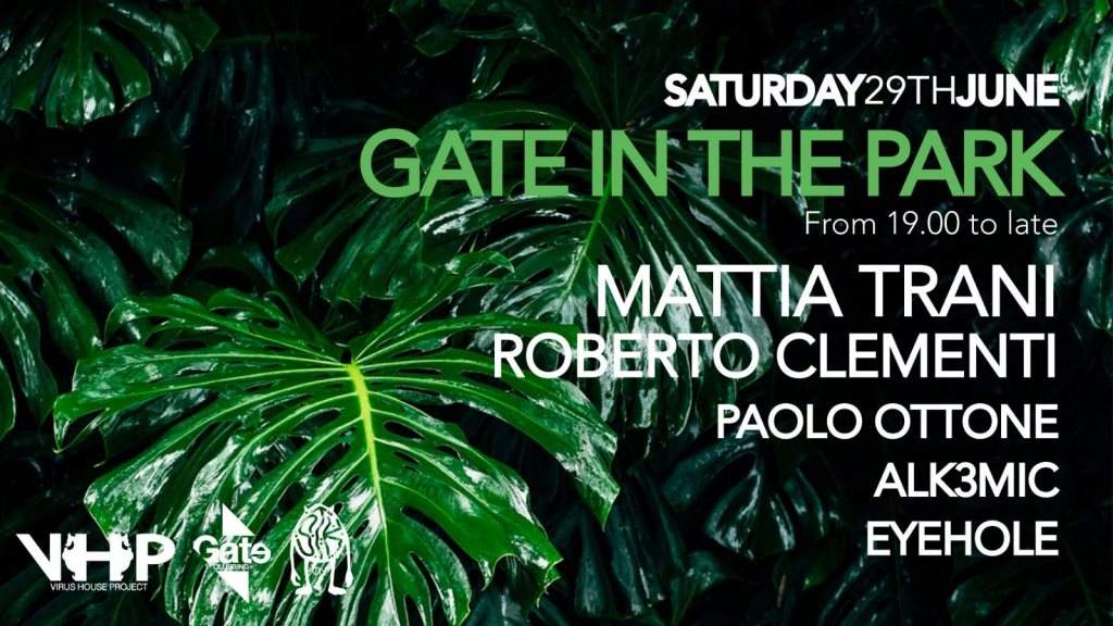 Gate in the Park: Mattia Trani, Roberto Clementi and More - Página frontal