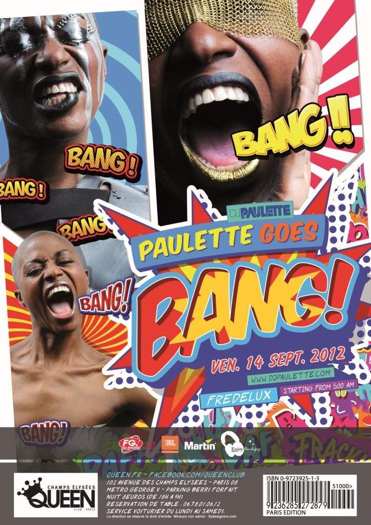 Paulette Goes Bang - Página frontal
