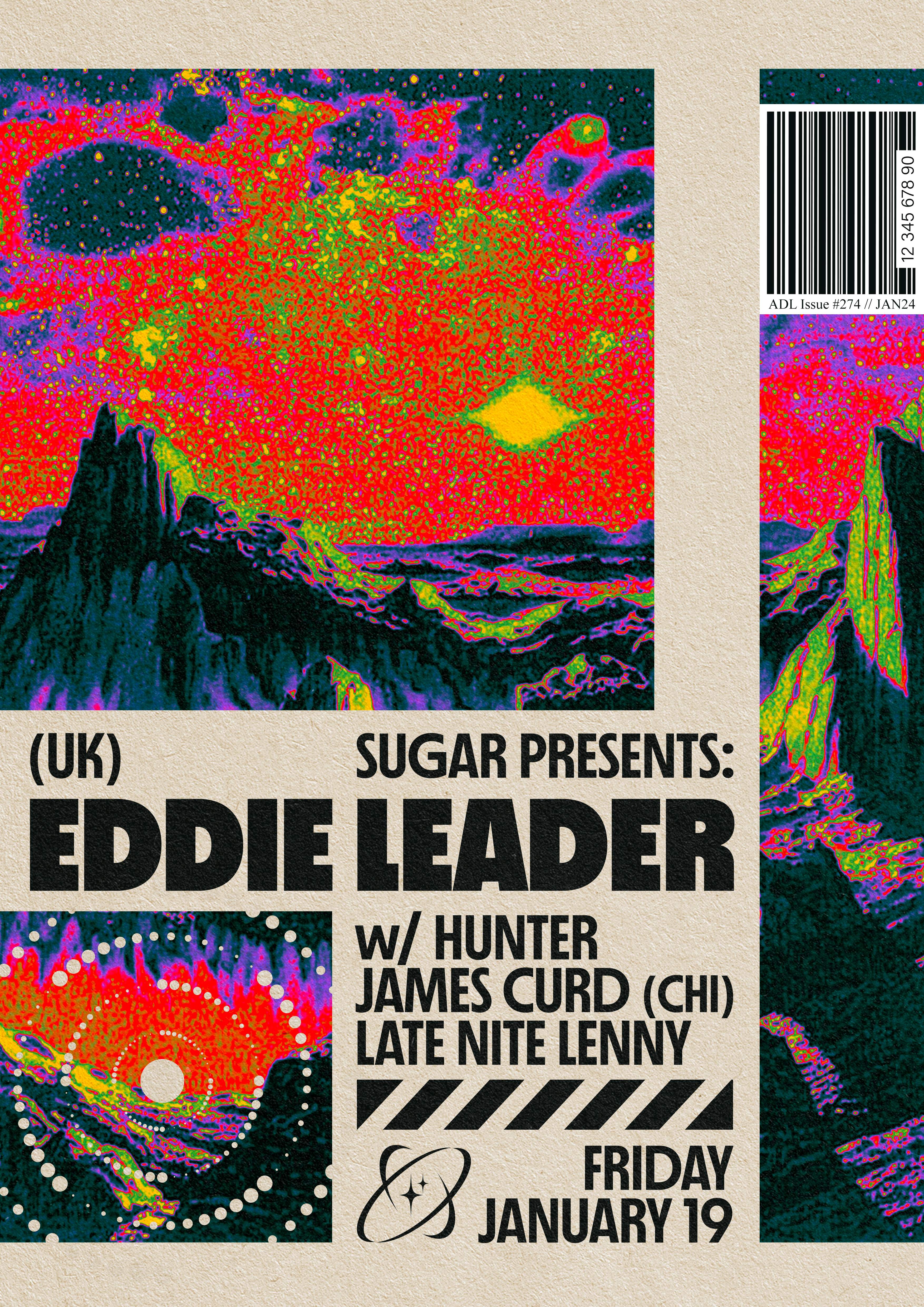 Sugar: Eddie Leader (UK) - フライヤー表