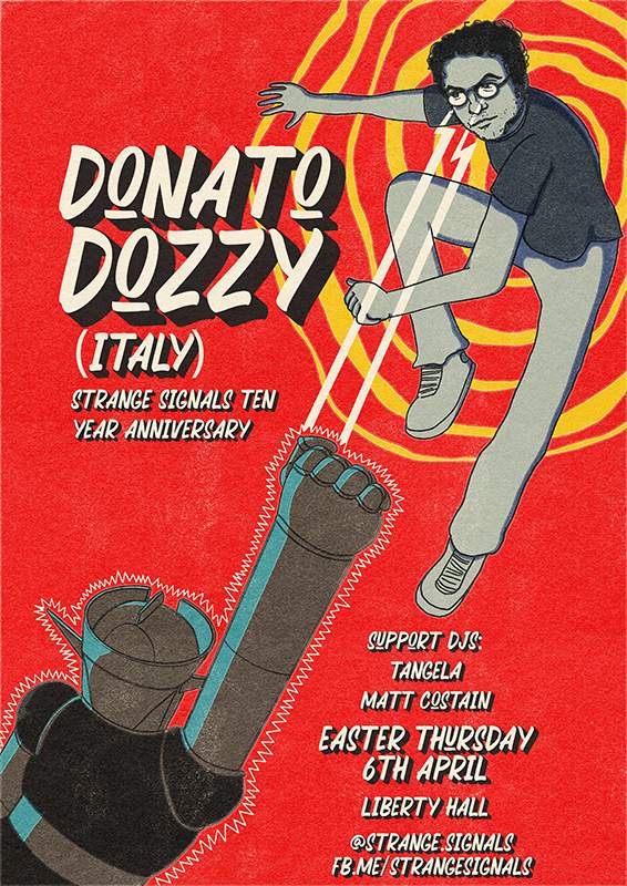Donato Dozzy - Strange Signals 10th Anniversary - Página frontal