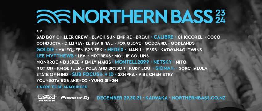 Northern Bass 23/24 - フライヤー表