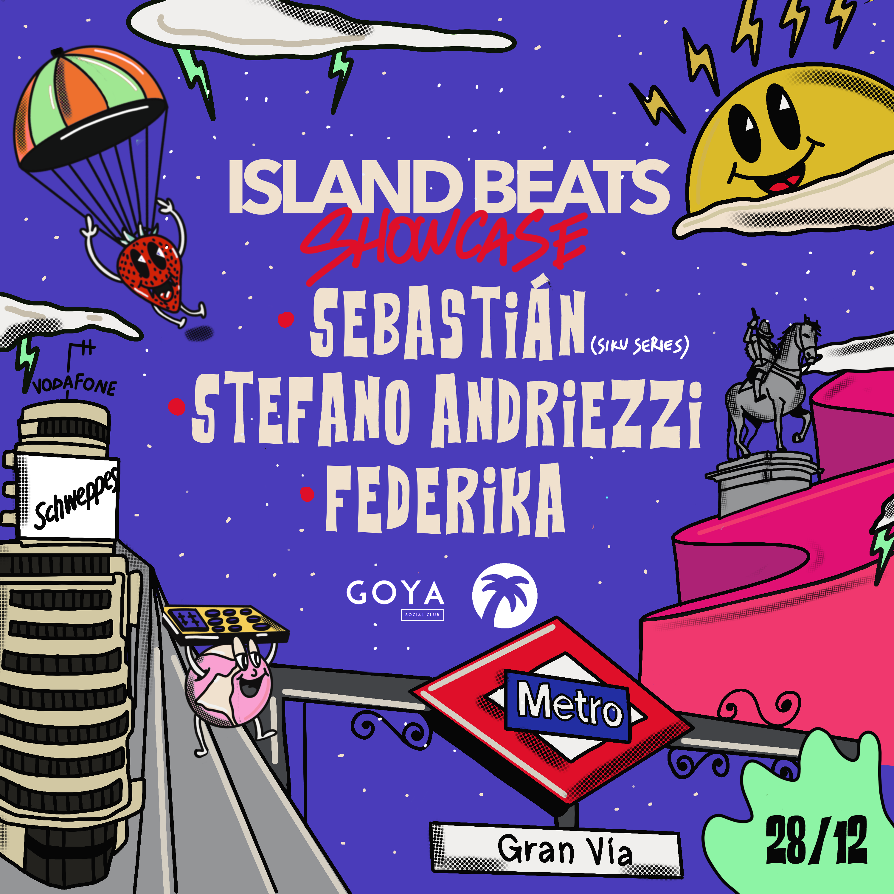 Island beats music (Showcase) - Página frontal