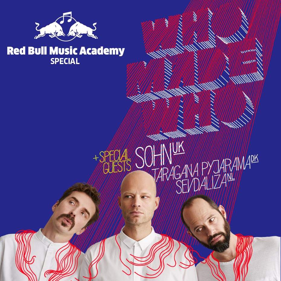 Red Bull Music Academy Special with Whomadewho - フライヤー表