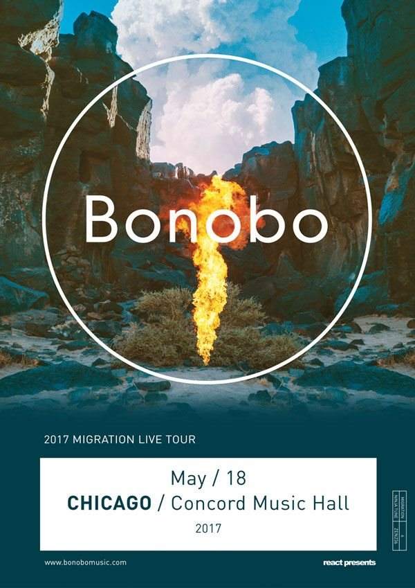 Bonobo **Sold Out** - フライヤー表