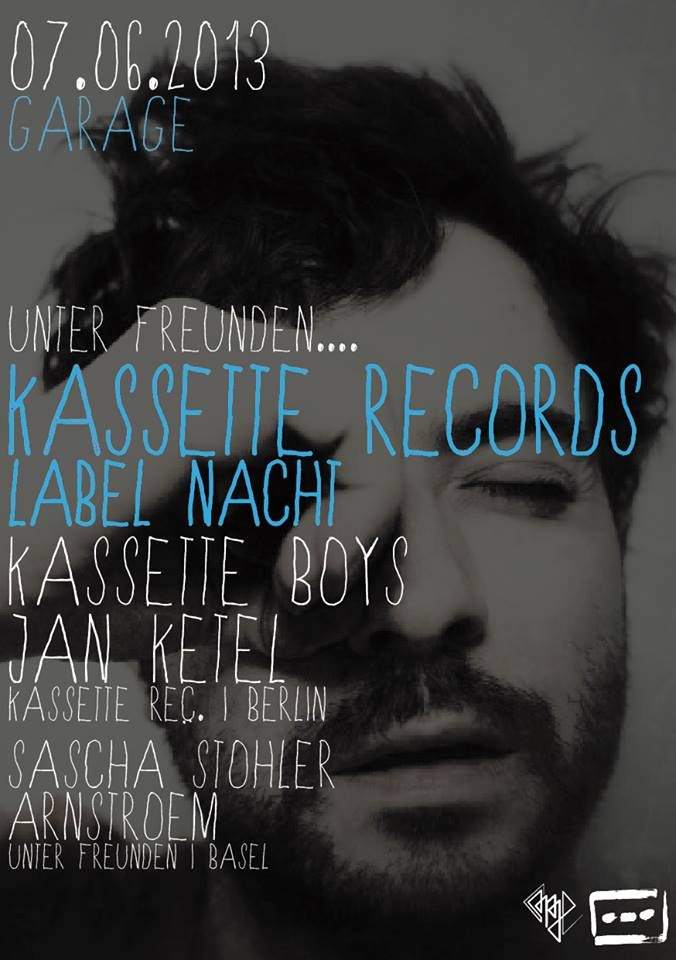 Unter Freunden with Kassette Records - フライヤー表