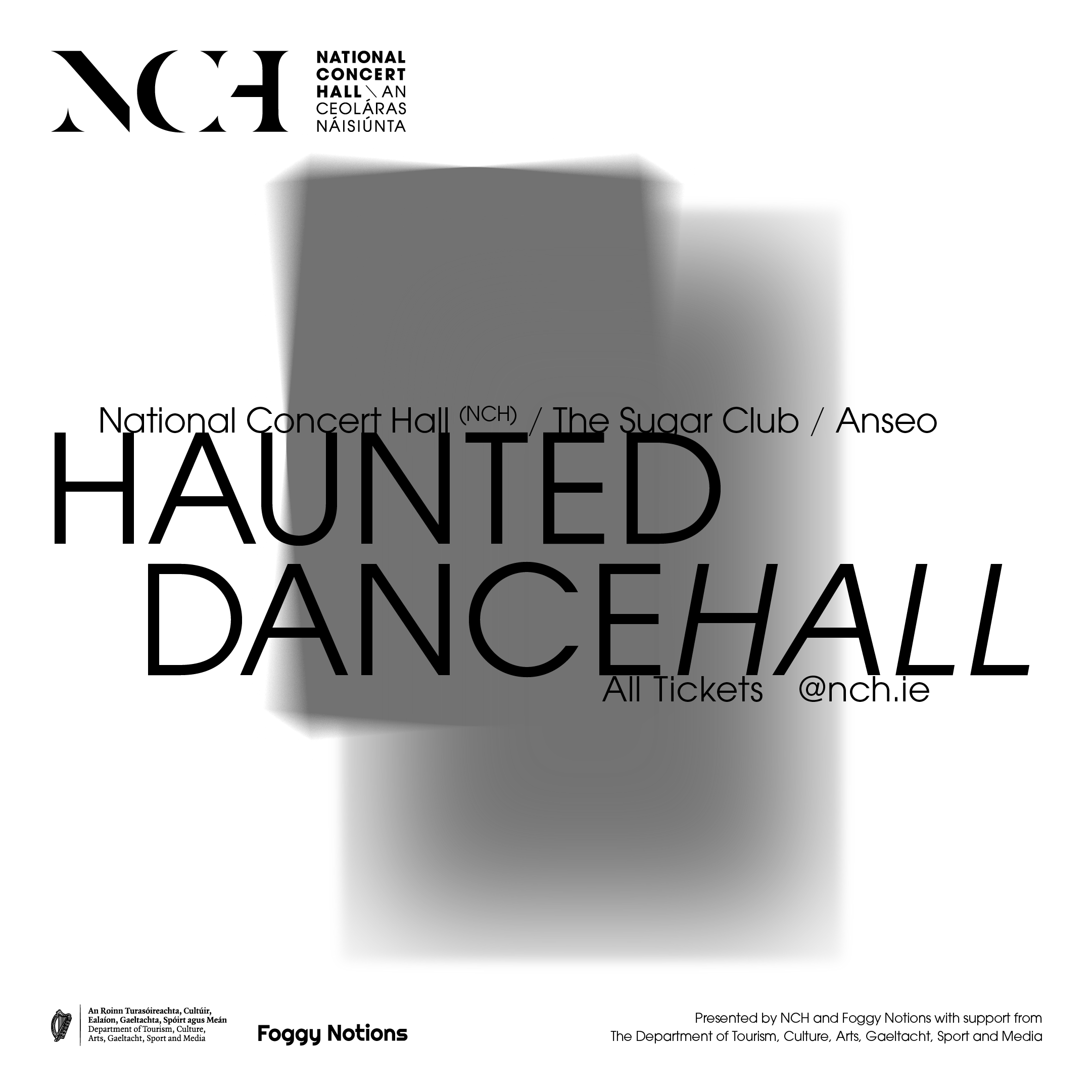 Haunted Dancehall - フライヤー表