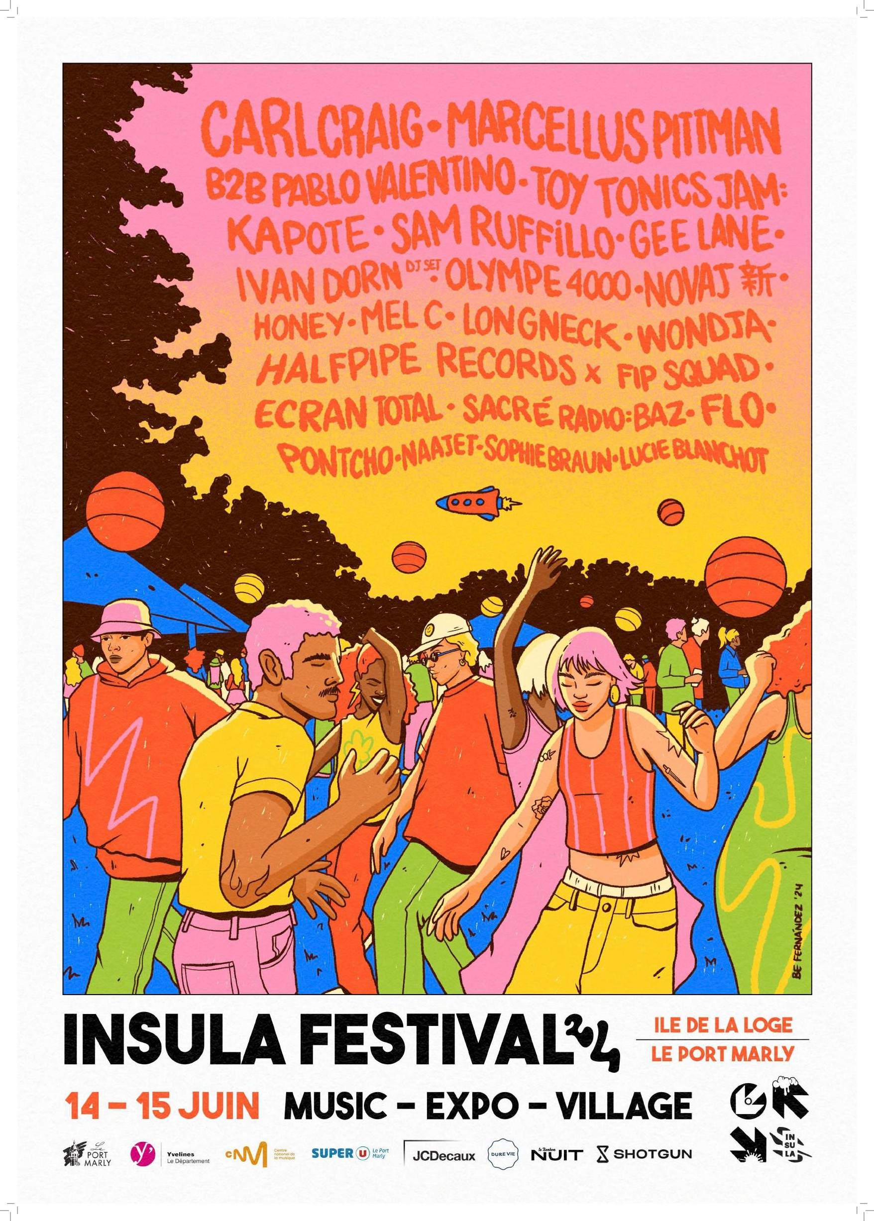 Insula festival 24 - フライヤー表