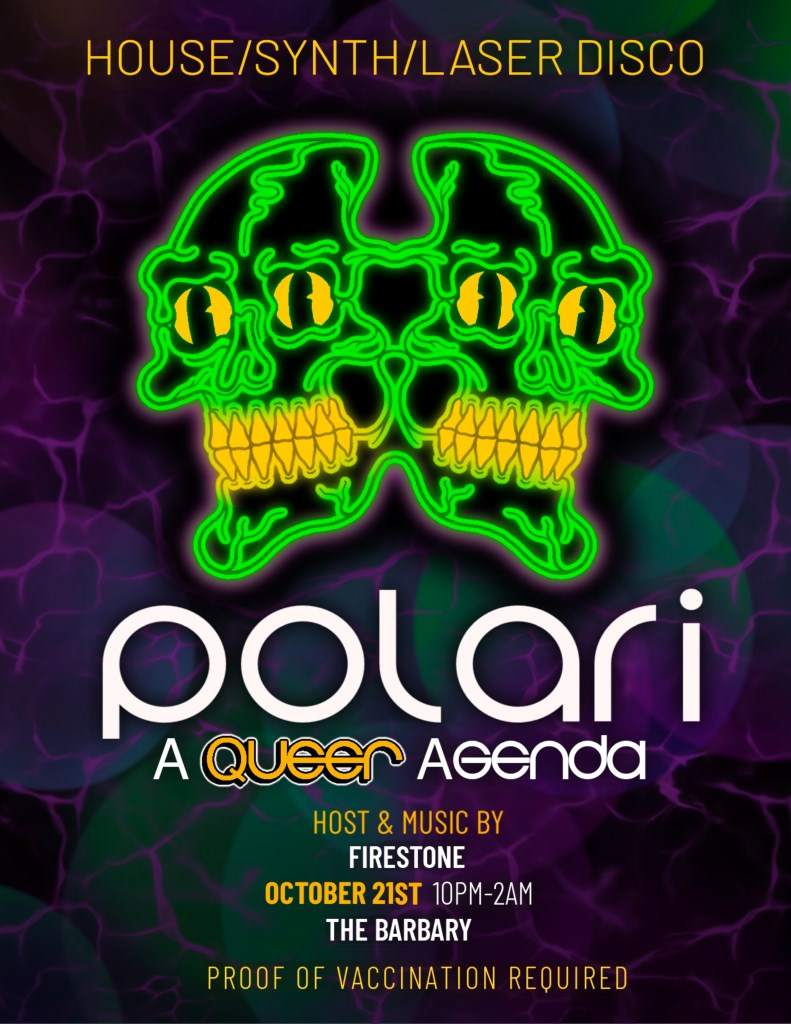 Polari: A (Spooky) Queer Agenda - Página frontal