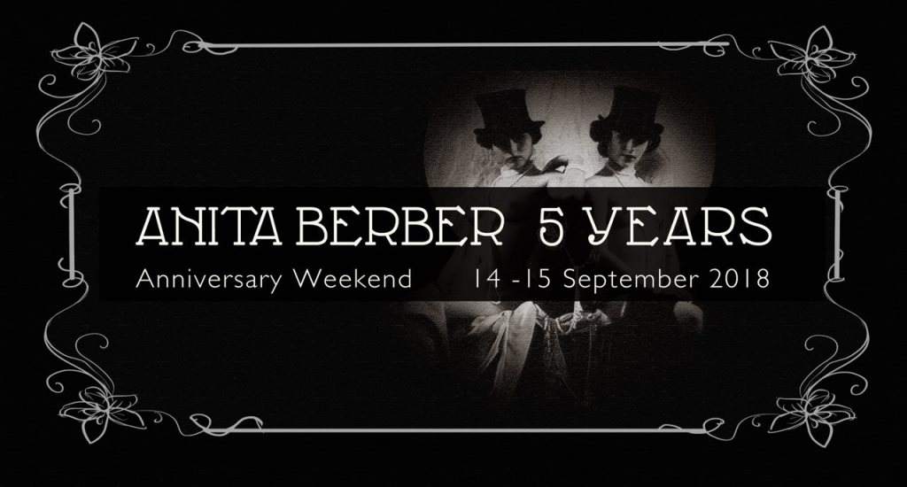 Anita Berber 5 Years Anniversary - フライヤー表
