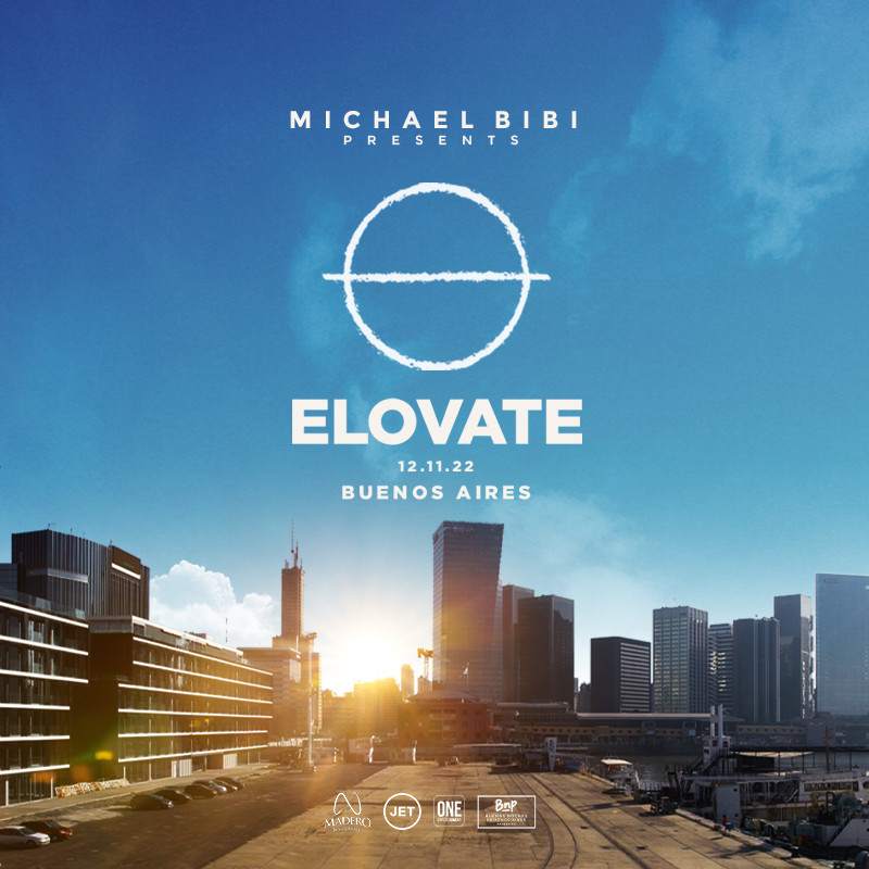 Michael Bibi presents ELOVATE - フライヤー表