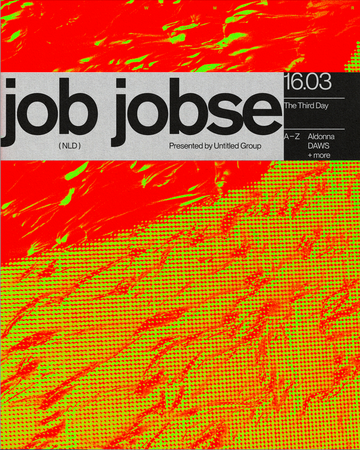 Untitled presents Job Jobse - Página frontal