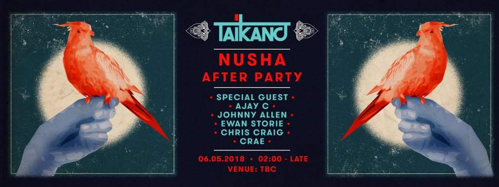 Taikano Nusha After Party - フライヤー裏