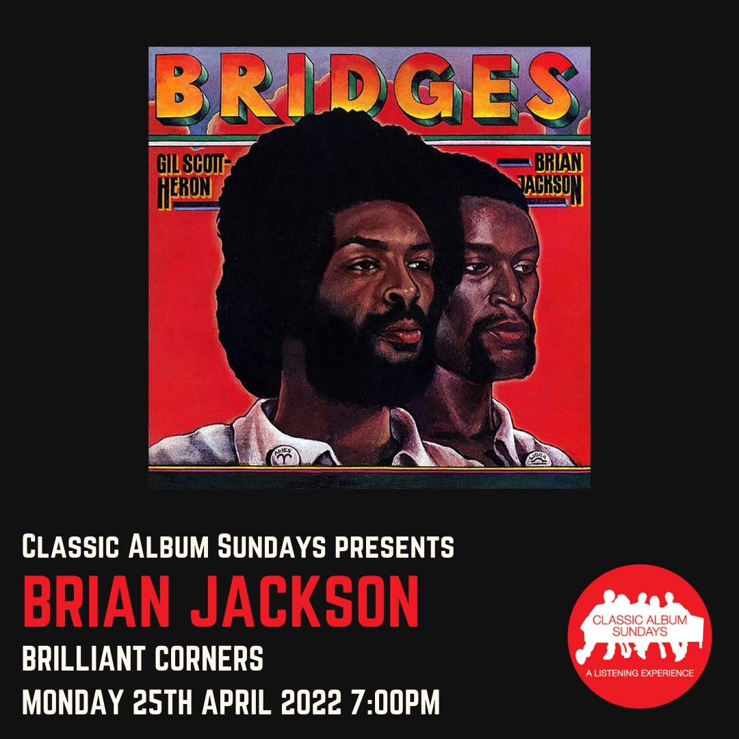 Classic Album Sundays presents An Evening with Brian Jackson - Página frontal