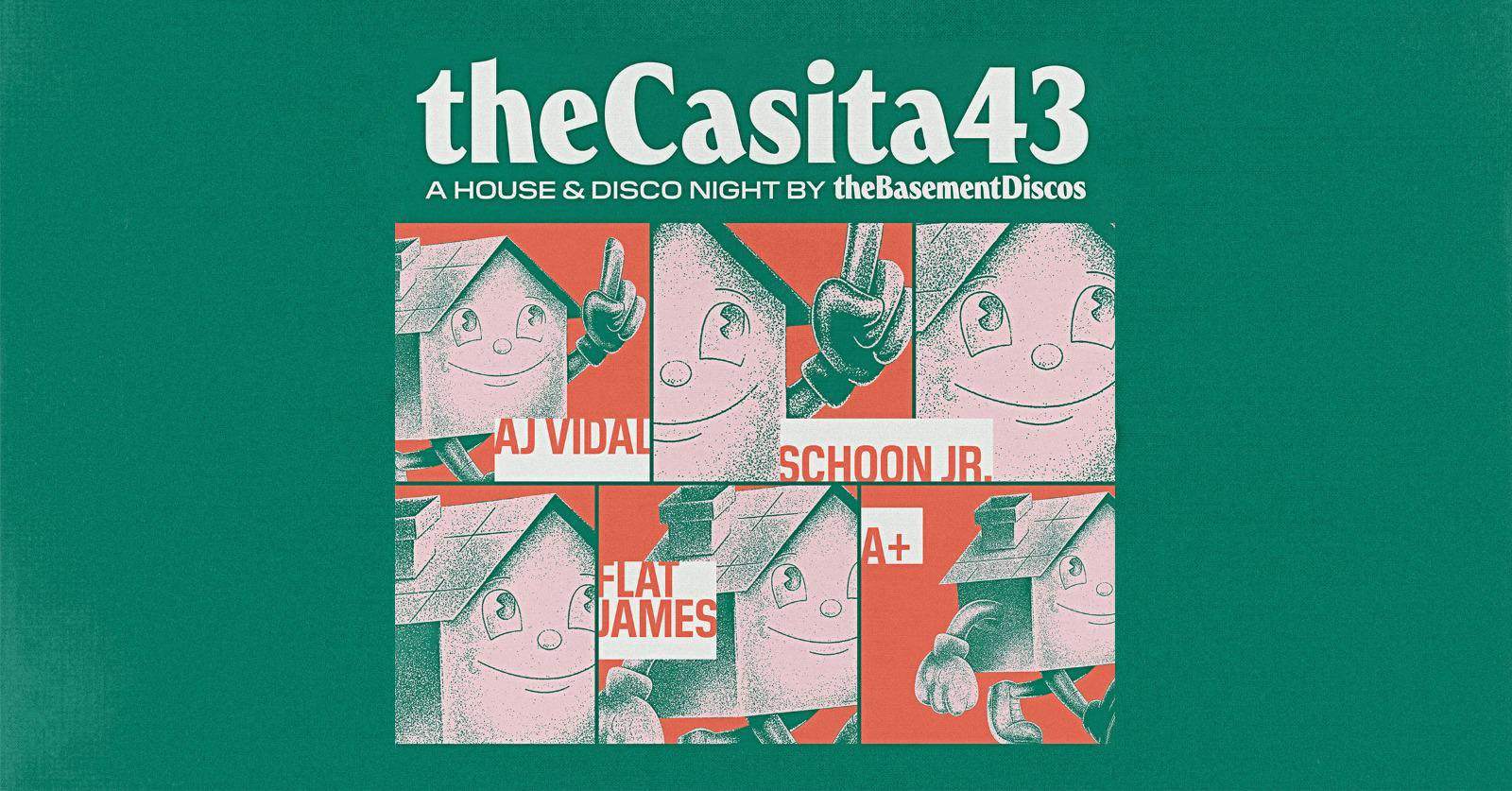 43 Presents: theCasita43 - フライヤー表