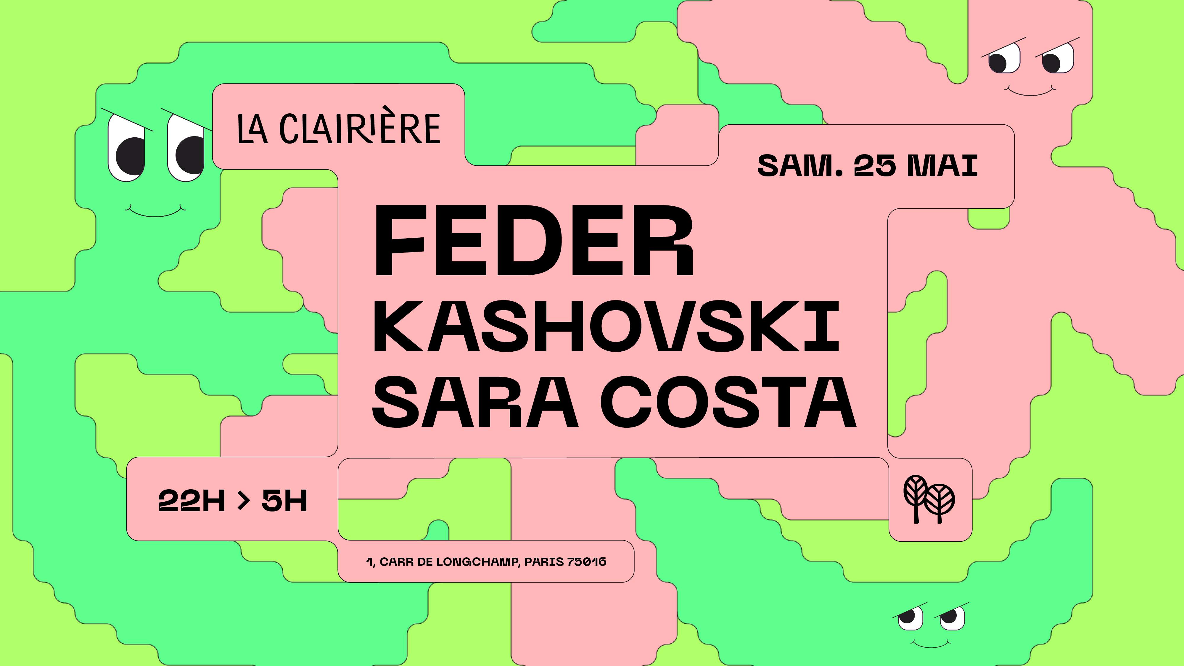 La Clairière: Feder, KASHOVSKI, SARA COSTA - Página frontal
