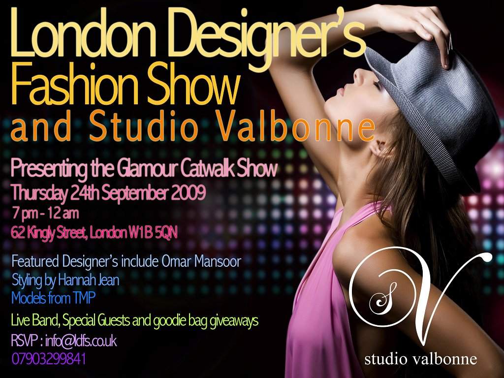 London Designers Fashion Show Party - Página frontal