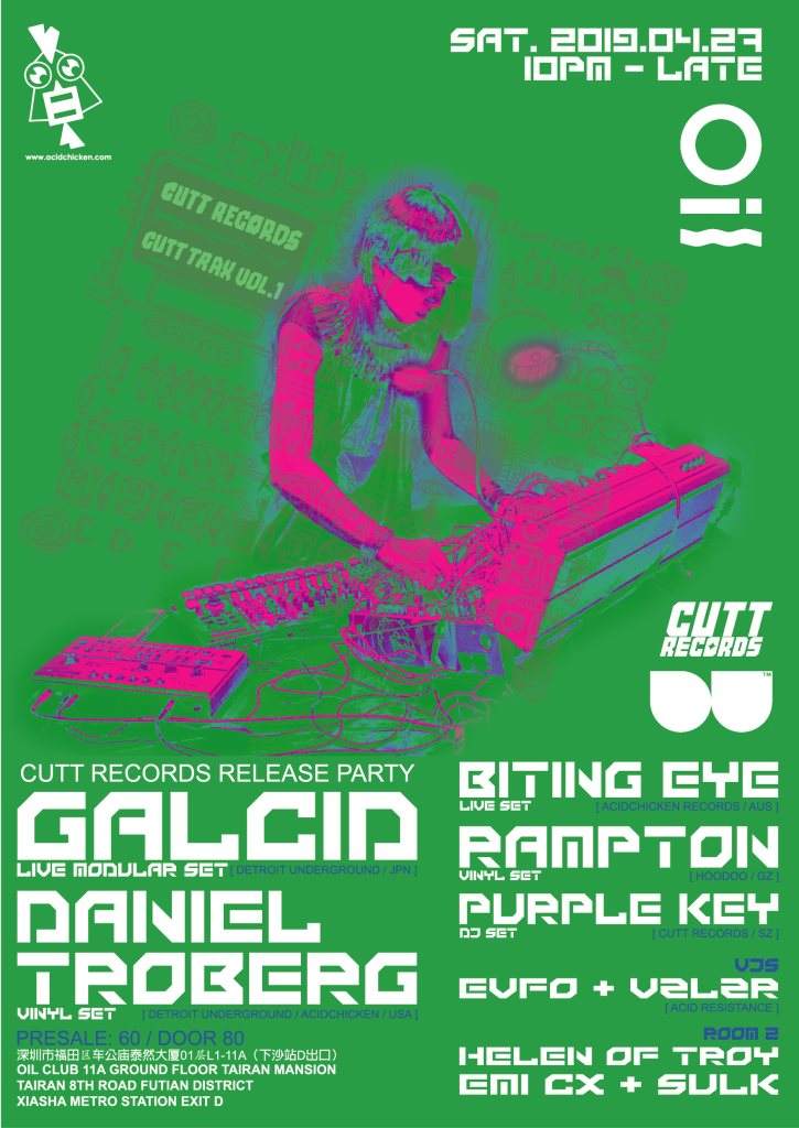 Galcid Live (JPN) Daniel Troberg (USA/FIN) - Página frontal
