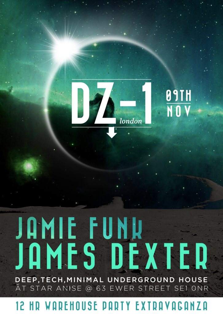DZ-1 London ft James Dexter & Jamie Funk - Página frontal