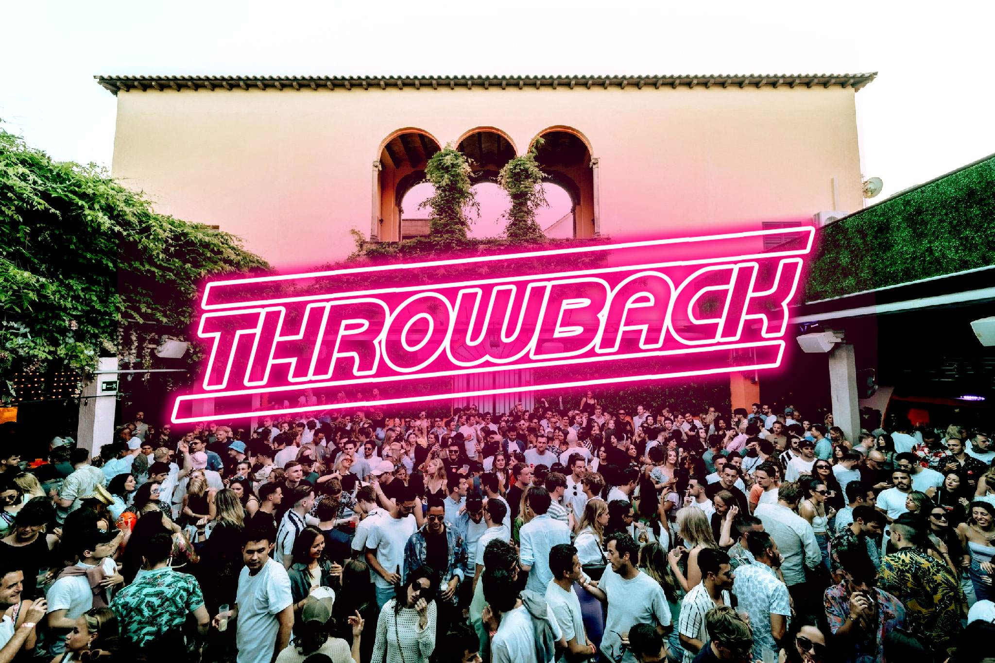 Throwback pres: Back to 80',90' & 00' at La Terrrazza - フライヤー表