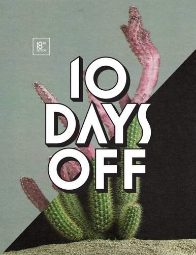 10 Days Off 2012 - Day 01 - Página trasera