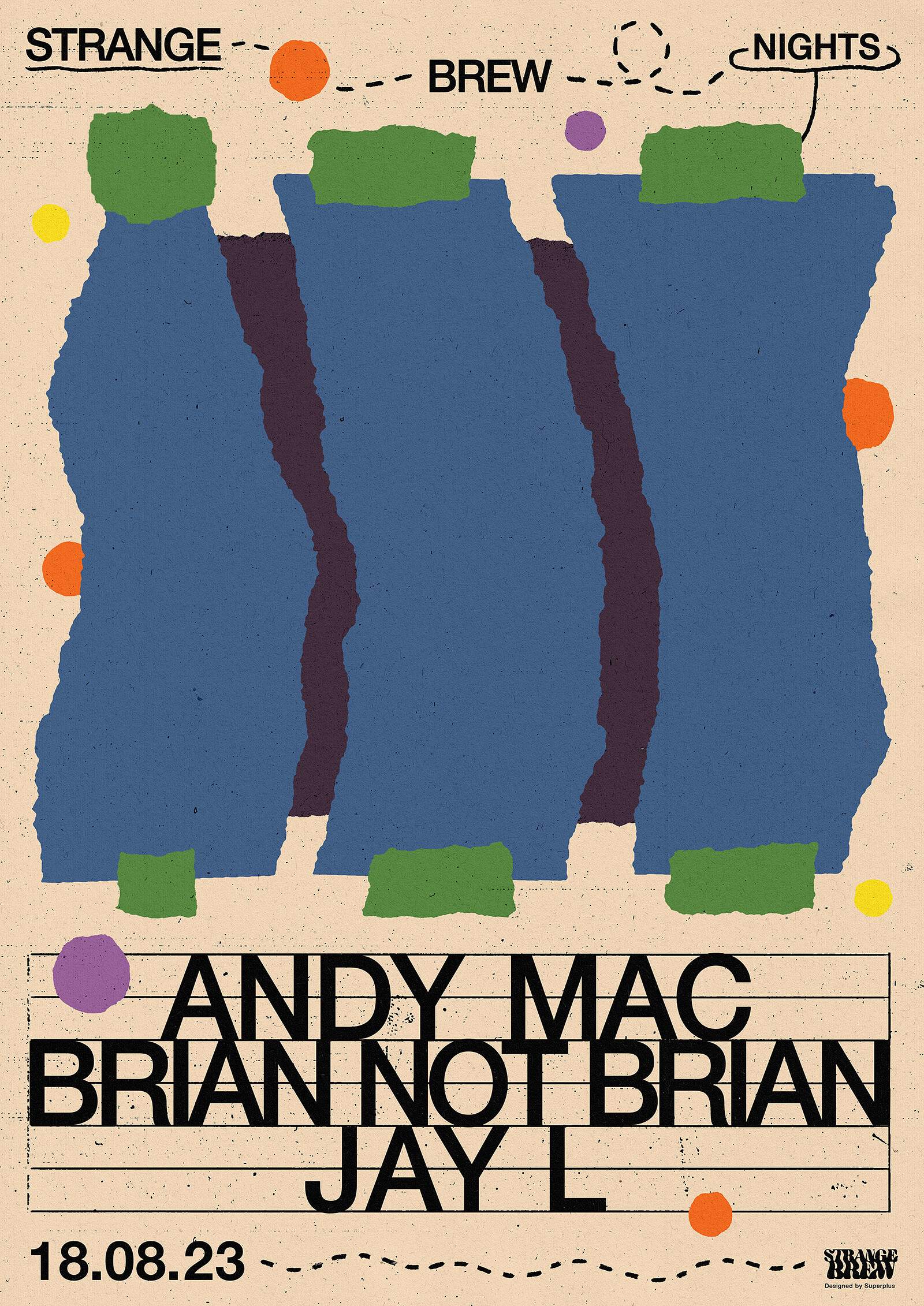 SB Nights w/ Brian Not Brian, Jay.L, Andy Mac - Página frontal