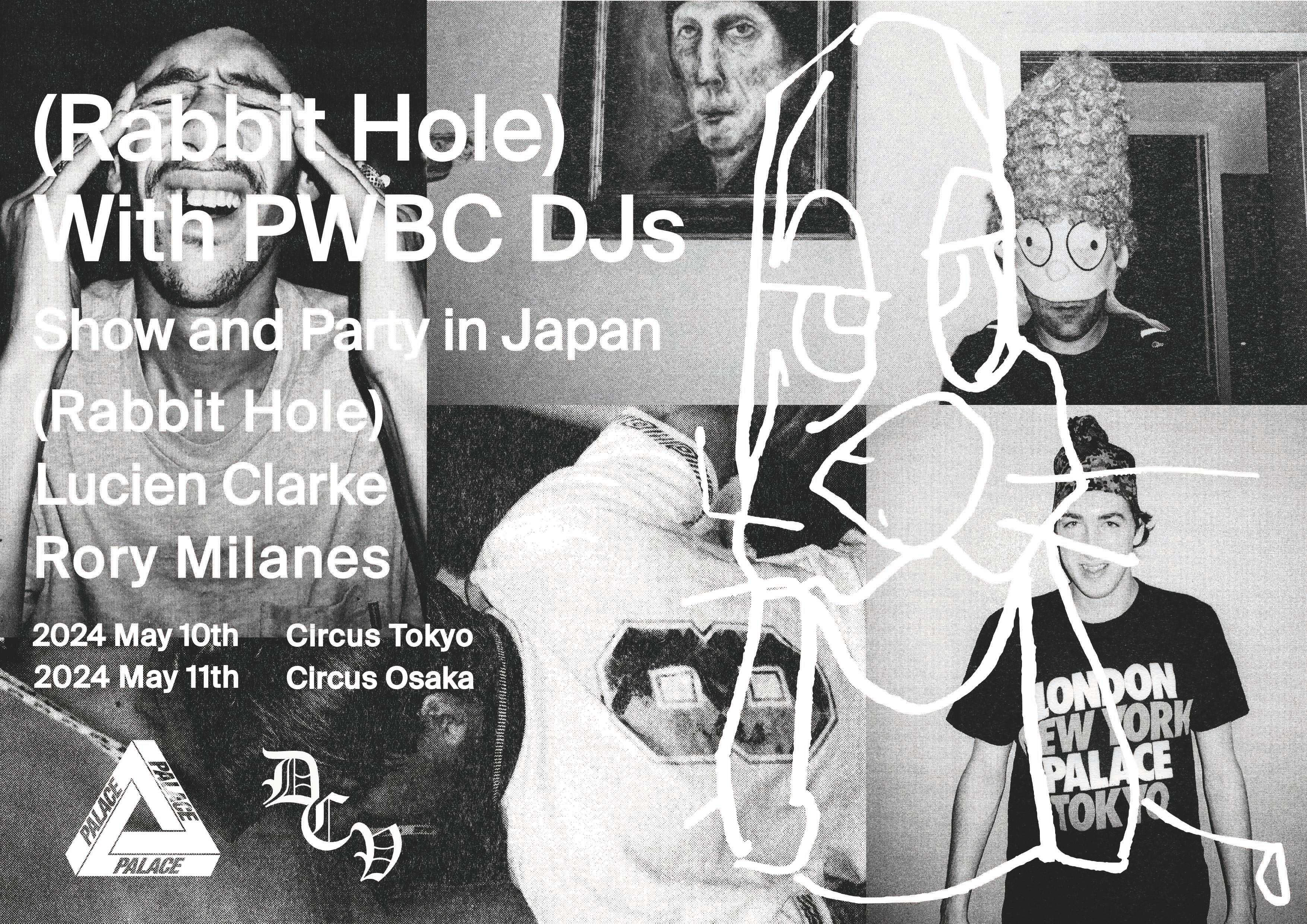 (Rabbit Hole) with PWBC DJs 'Show and Party' - Página frontal