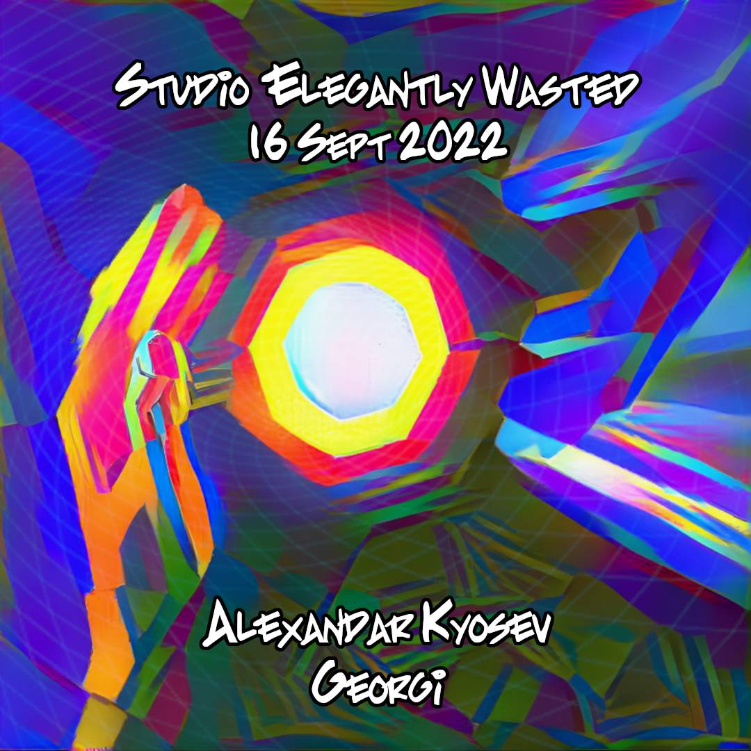 Studio Elegantly Wasted || Alexandar Kyosev || Georgi || 16 Sept - フライヤー裏