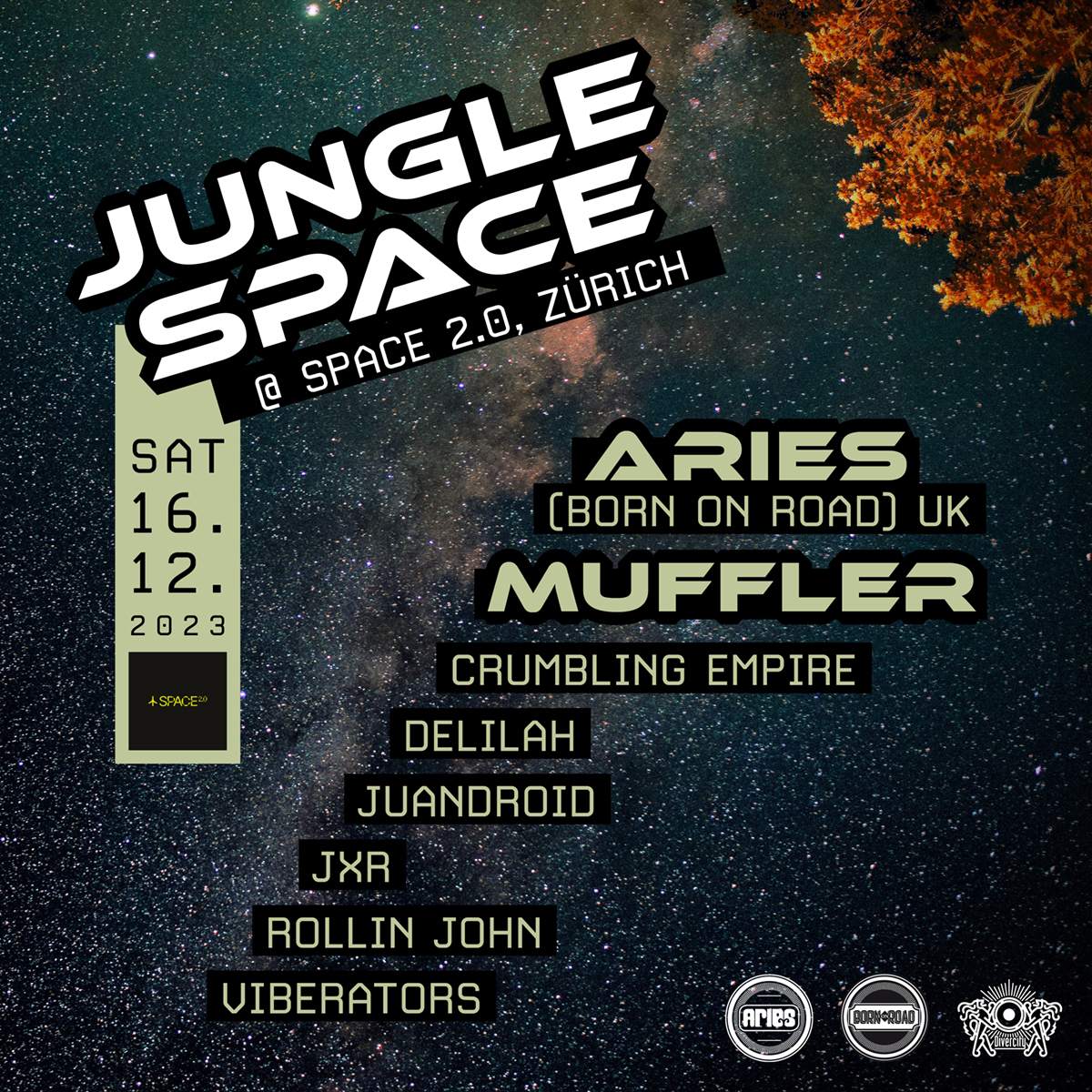 Jungle Space - Página trasera