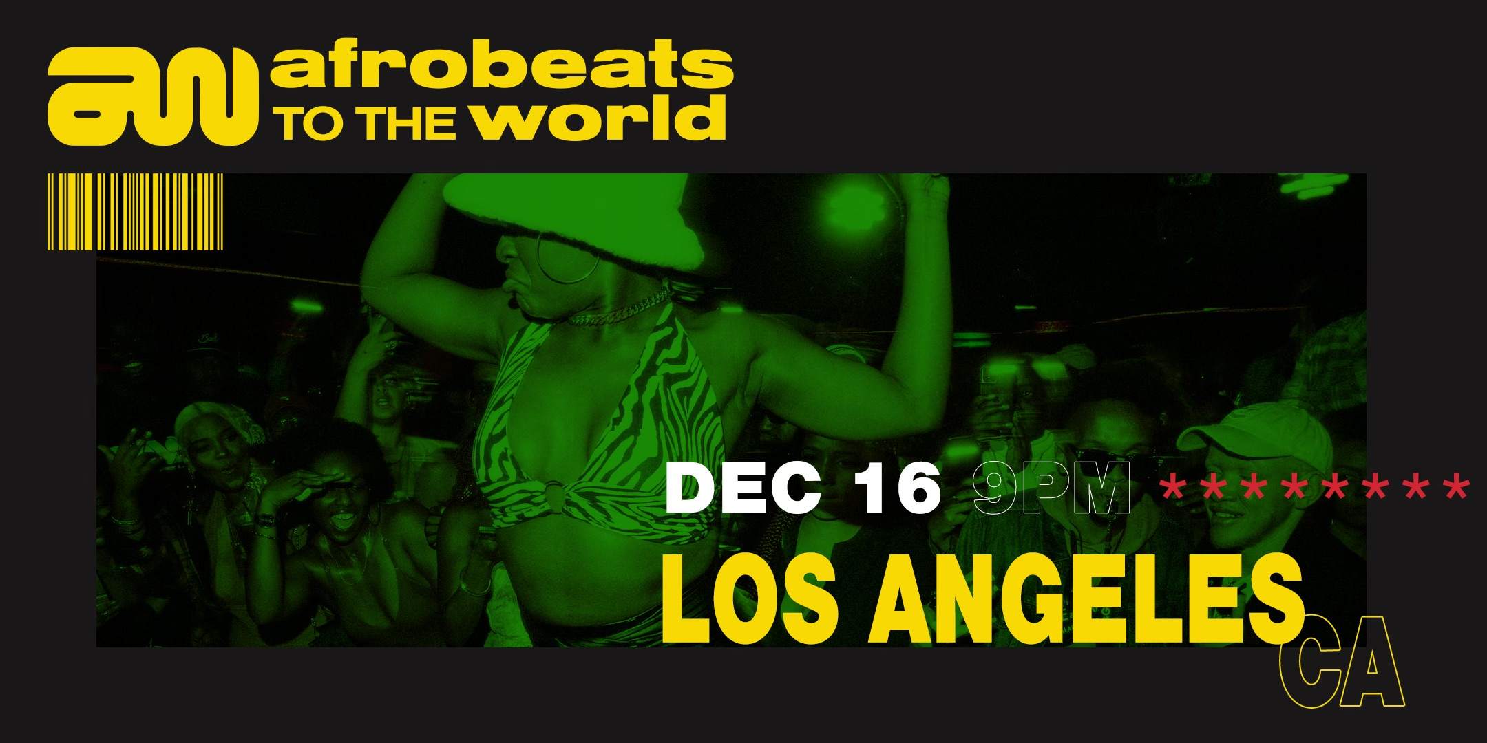 Afrobeats to the World (Los Angeles) - 2nd Anniversary - Página frontal
