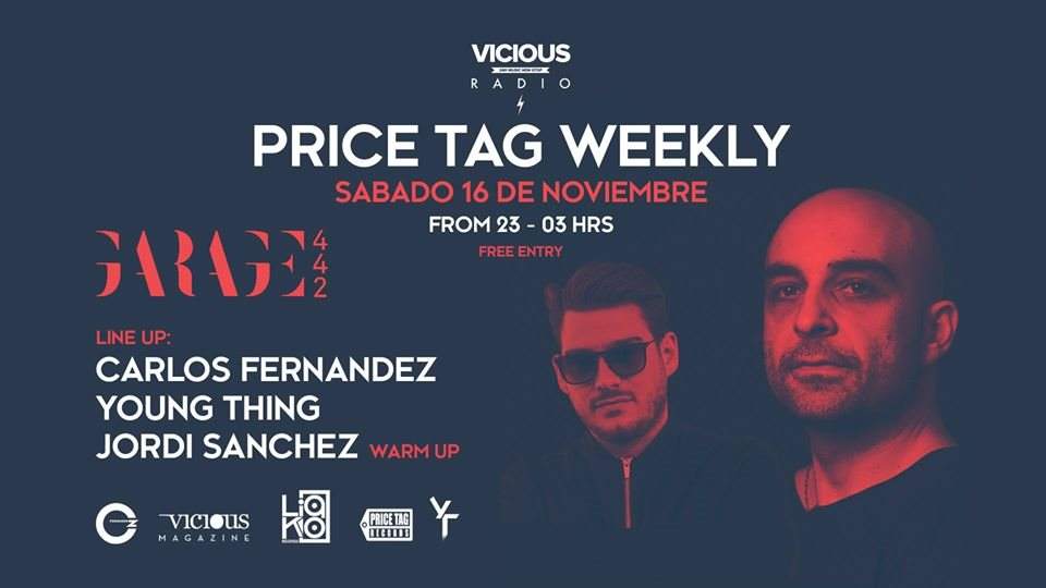 Price Tag Weekly (Vicious Radio) - Página frontal