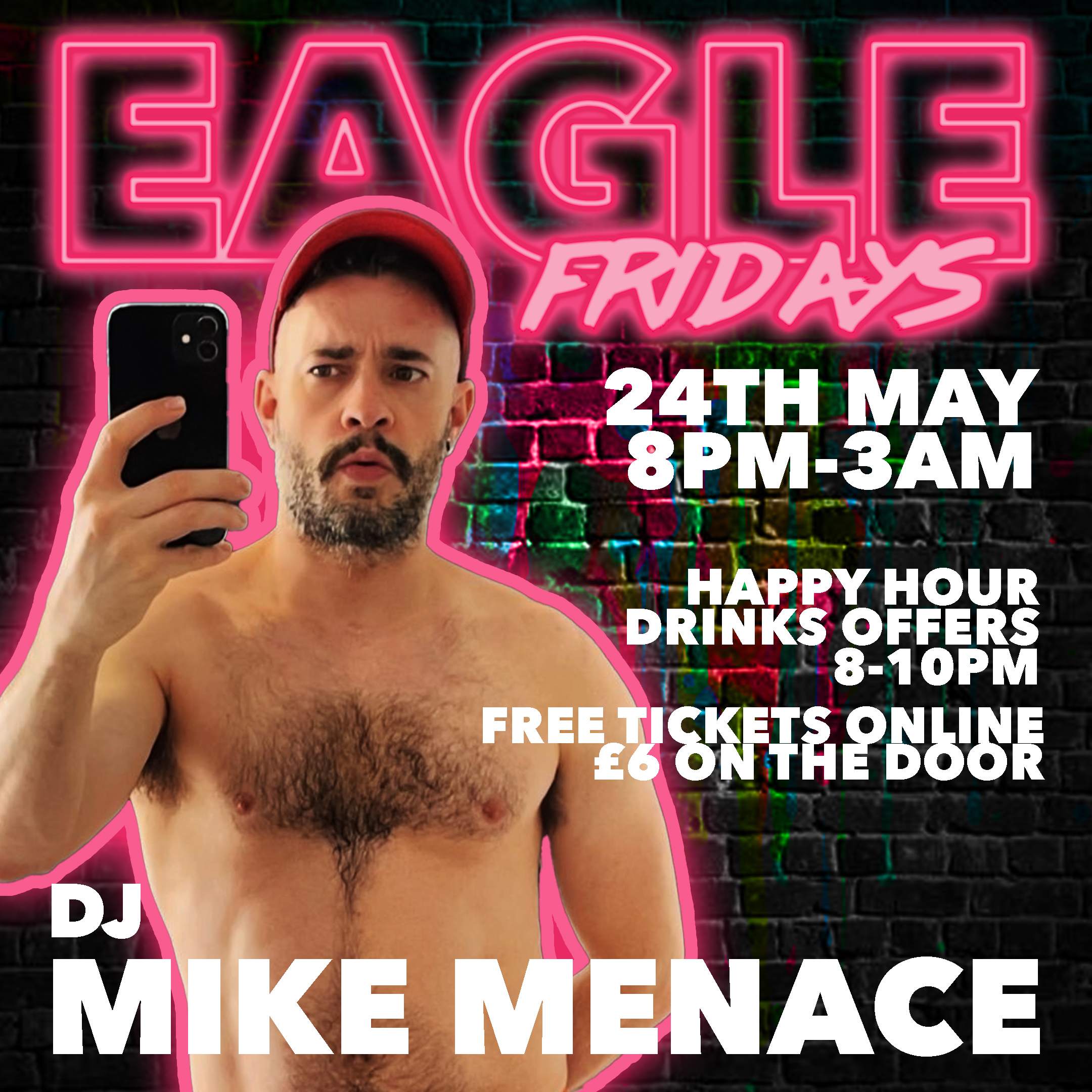 Eagle Fridays with DJ Mike Menace - Página frontal